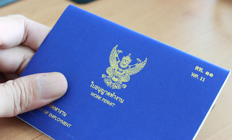 The work permit in Thailand
